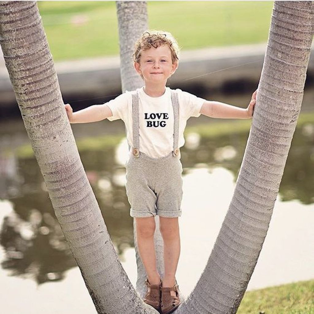 Love Bug Organic Kids T-shirt by Tenth & Pine, product image 7