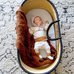 Loved. Organic Baby Bodysuit Long Sleeve by Tenth & Pine, product image 10