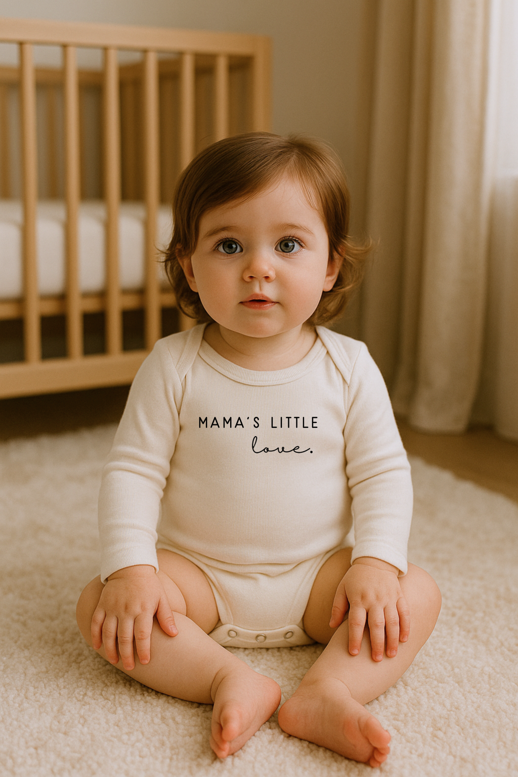 Mama's Little Love Organic Bodysuit Long Sleeve by Tenth & Pine, product image 9