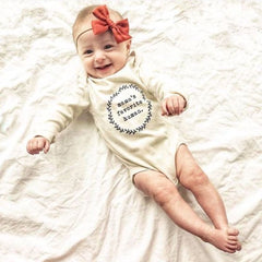Mama's Favorite Human Organic Bodysuit Long Sleeve by Tenth & Pine, product image 4