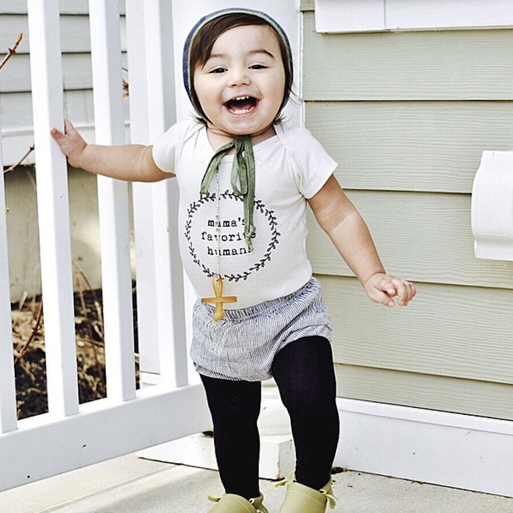 Mama's Favorite Human Organic Baby Bodysuit by Tenth & Pine, product image 11