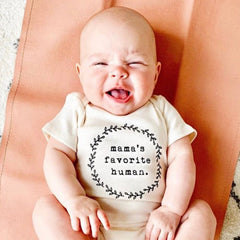 Mama's Favorite Human Organic Baby Bodysuit by Tenth & Pine, product image 6