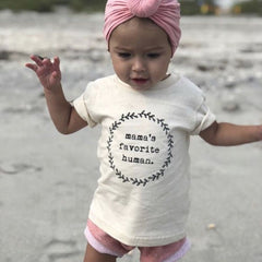 Mamas Favorite Human Organic Kids T-shirt by Tenth & Pine, product image 8