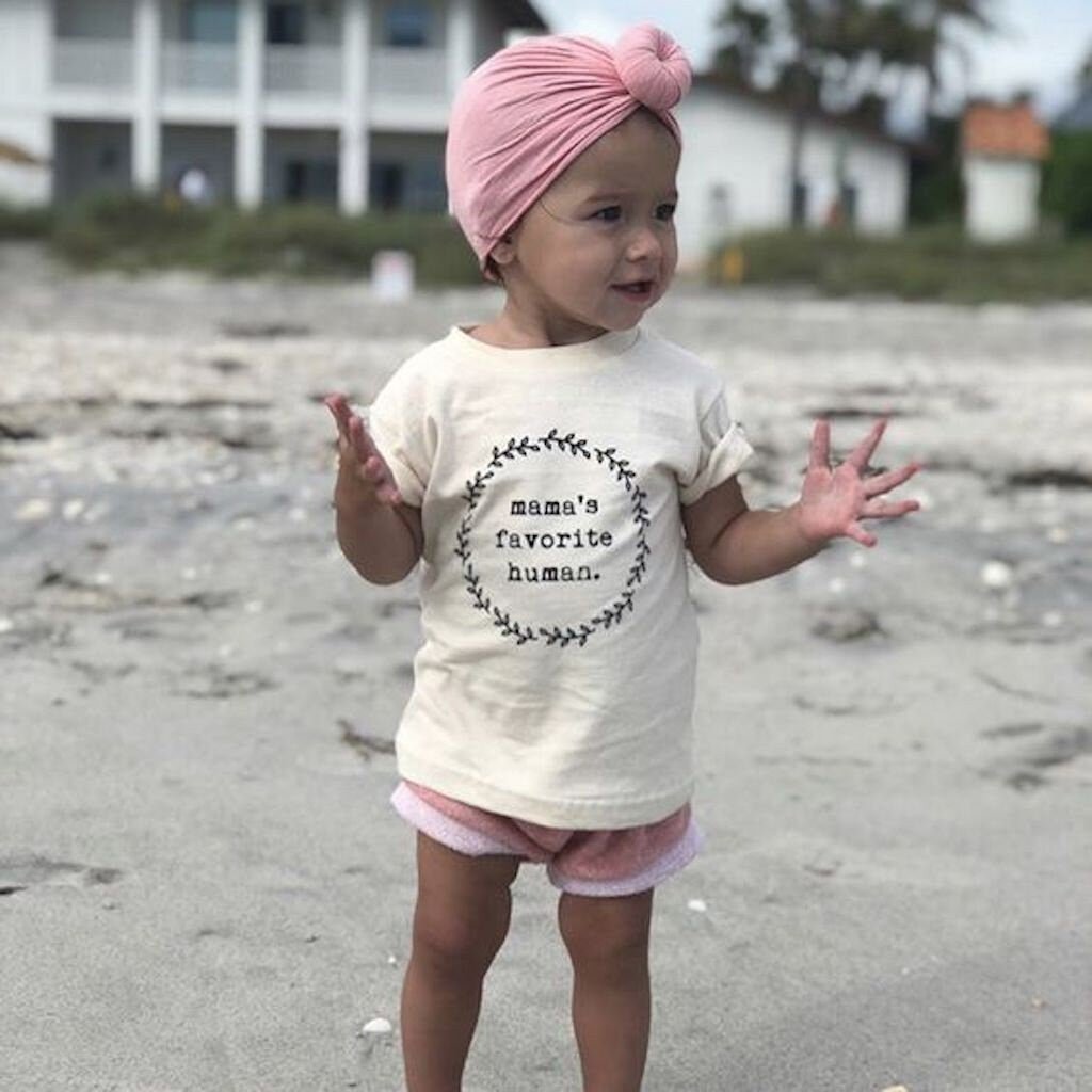 Mamas Favorite Human Organic Kids T-shirt by Tenth & Pine, product image 5