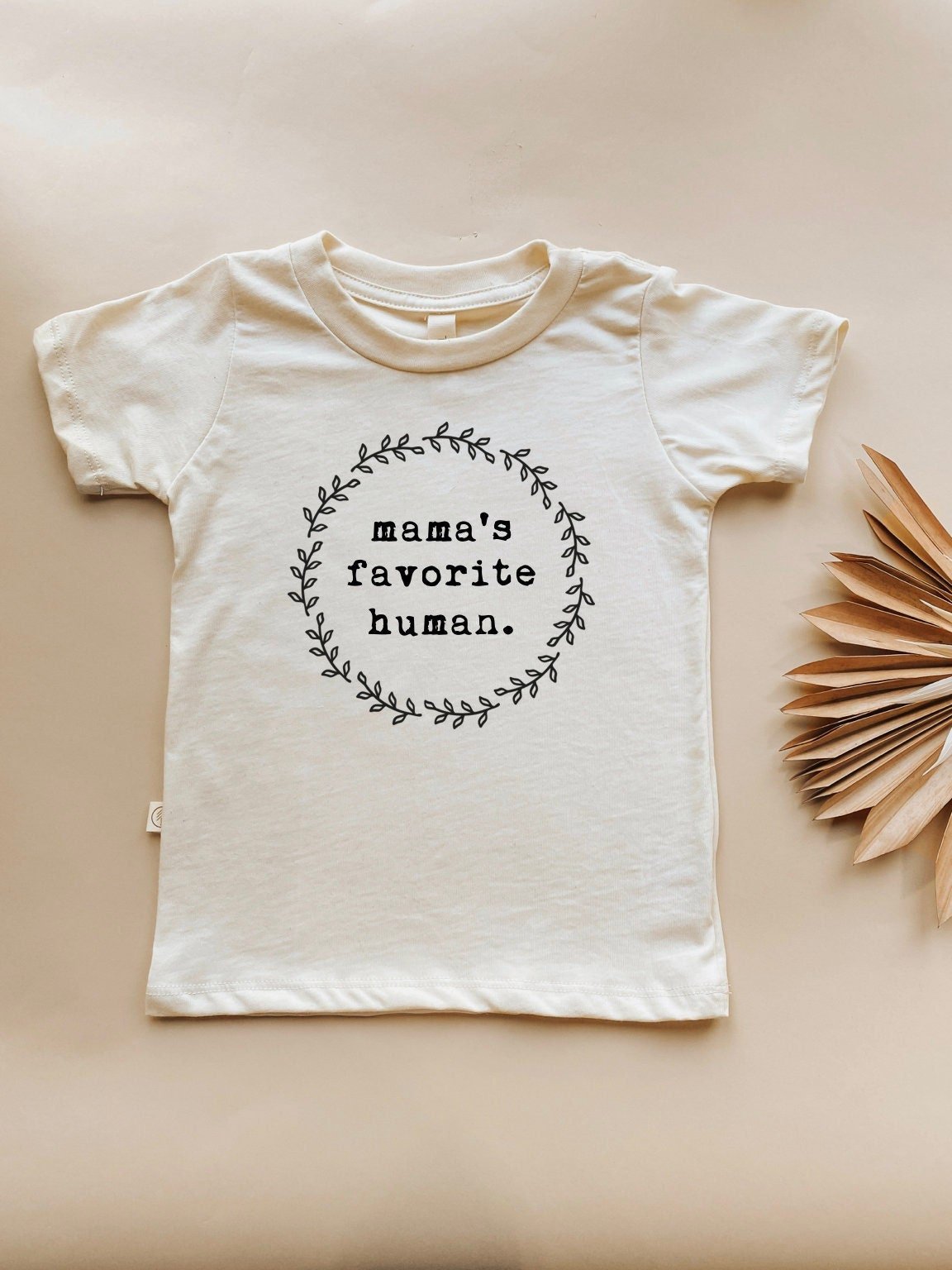 Mamas Favorite Human Organic Kids T-shirt by Tenth & Pine, product image 2