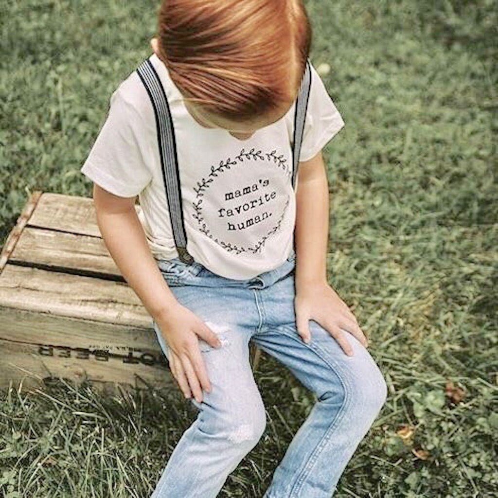 Mamas Favorite Human Organic Kids T-shirt by Tenth & Pine, product image 7