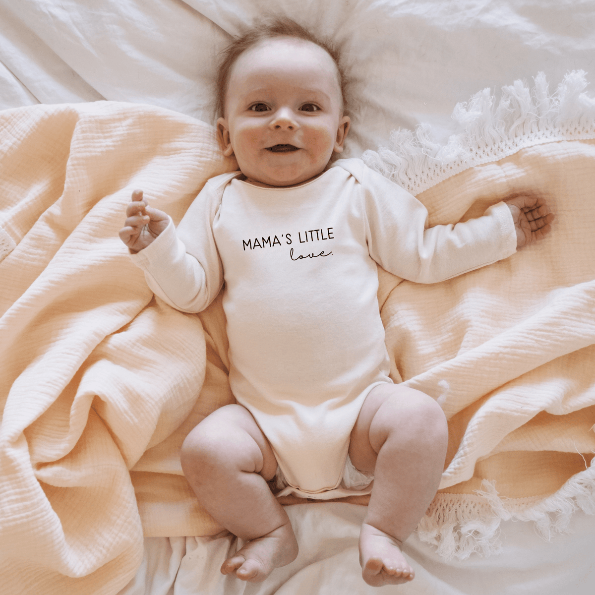 Mama's Little Love Organic Bodysuit Long Sleeve by Tenth & Pine, product image 4