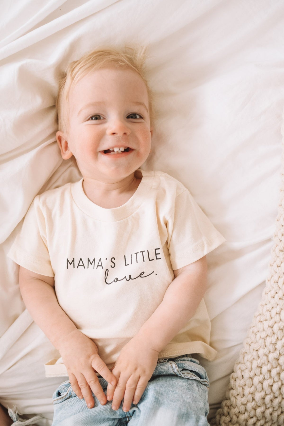 Mama's Little Love Organic Kids T-Shirt by Tenth & Pine, product image 3