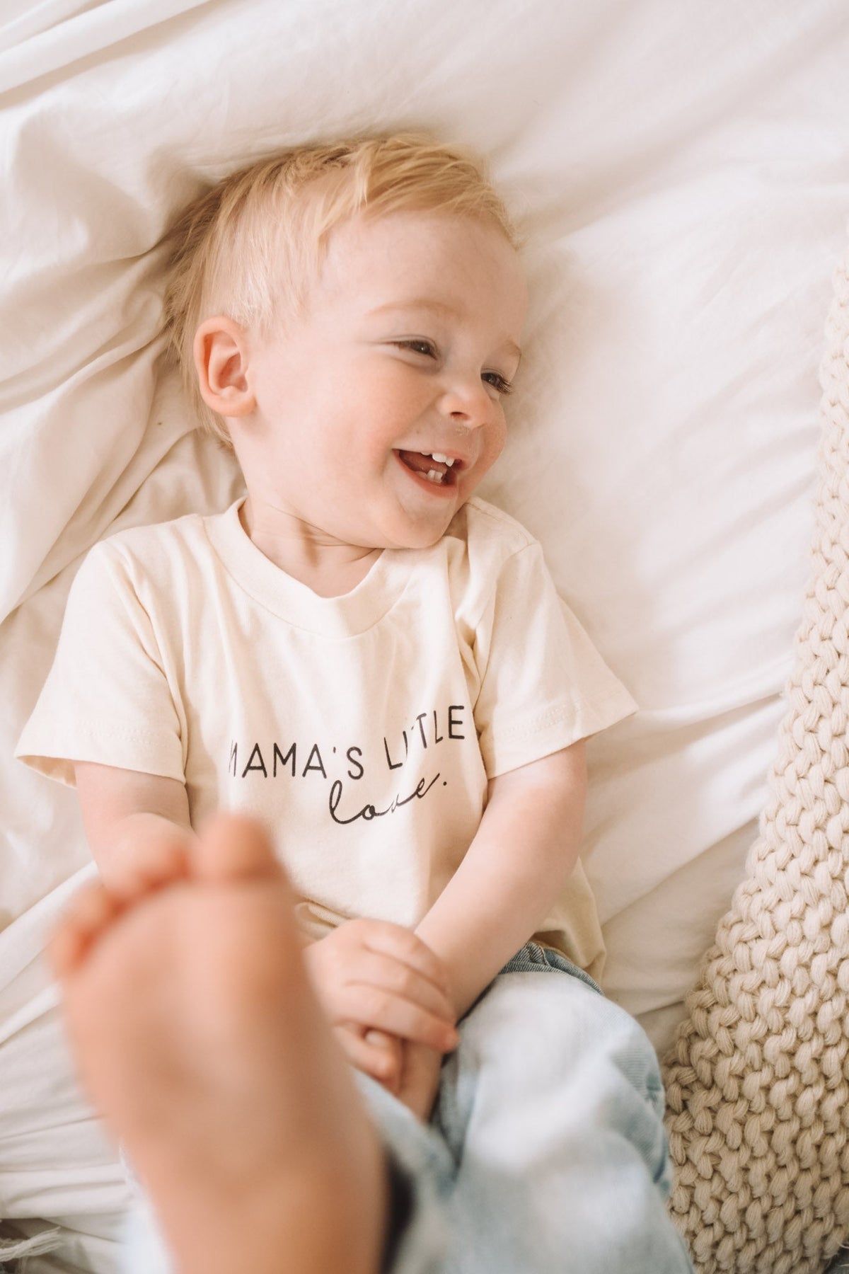 Mama's Little Love Organic Kids T-Shirt by Tenth & Pine, product image 4