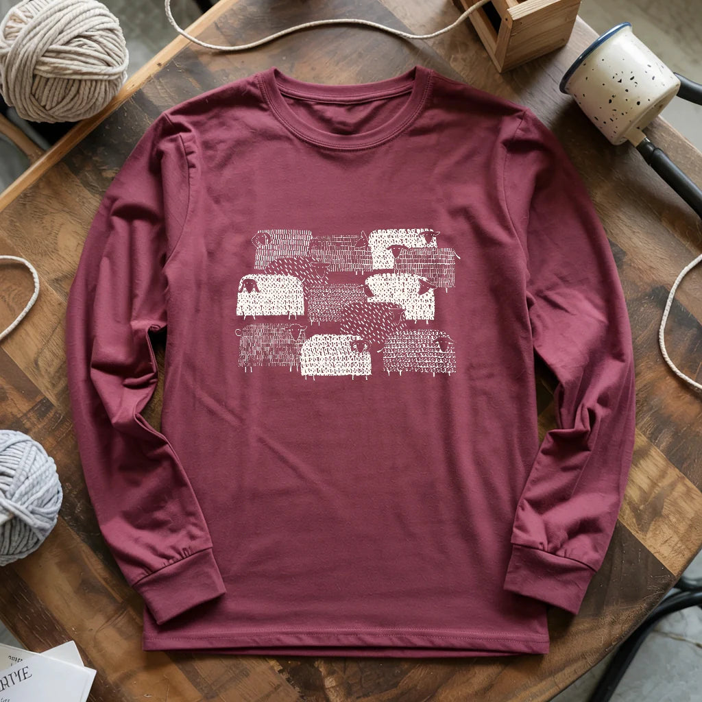 Sheep Happens Long Sleeve T-shirt