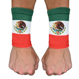 Mexico Flag Wrist Support Sleeves