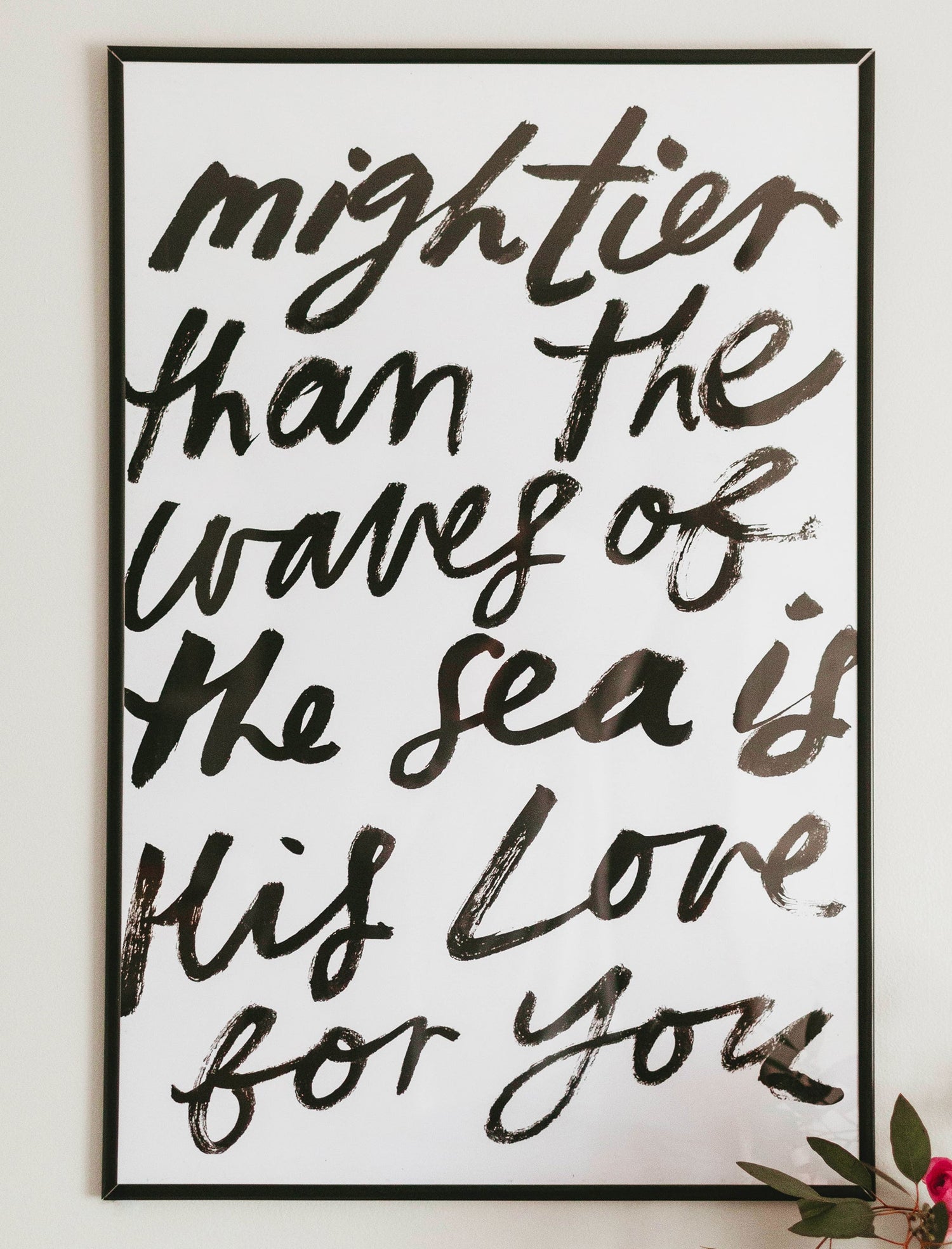 Poster: Mightier Than The Waves Of...