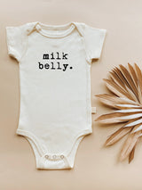 Milk Belly Organic Baby Bodysuit by Tenth & Pine, product image 3