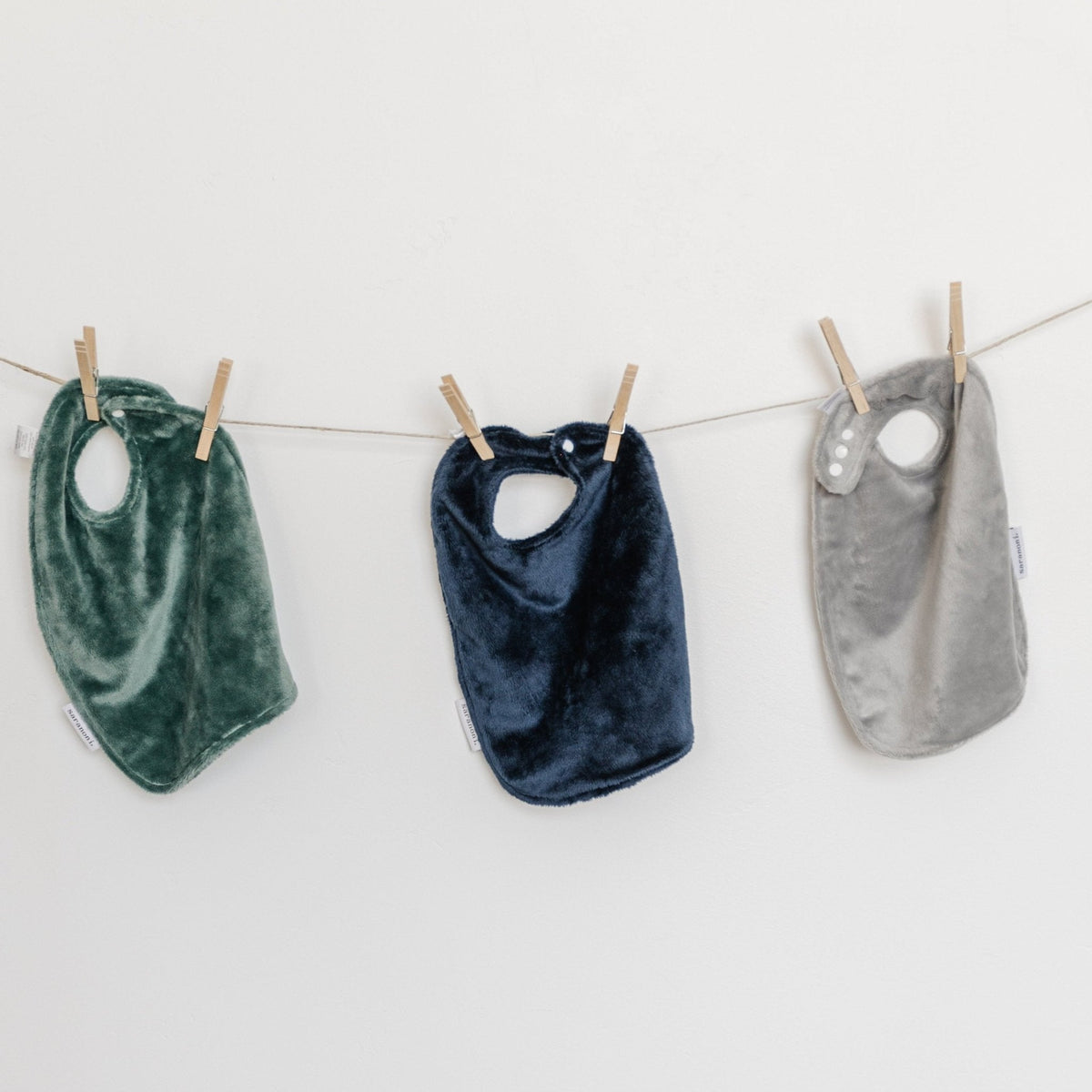 Minky Bibs 3-Pack by Saranoni, product image 14