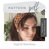 Ingrid Bandana Pattern - Digital Pattern
