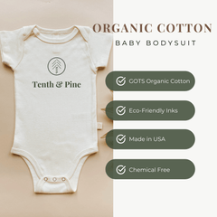 Mama's Little Love Organic Baby Bodysuit by Tenth & Pine, product image 3