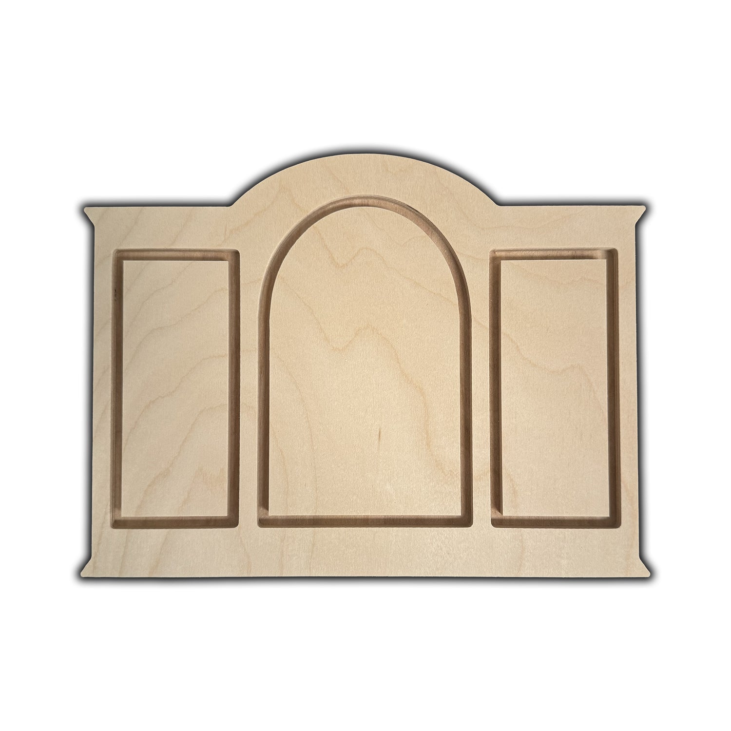 Trekell Palladian Triptych - Wooden Painting Canvas + Frame