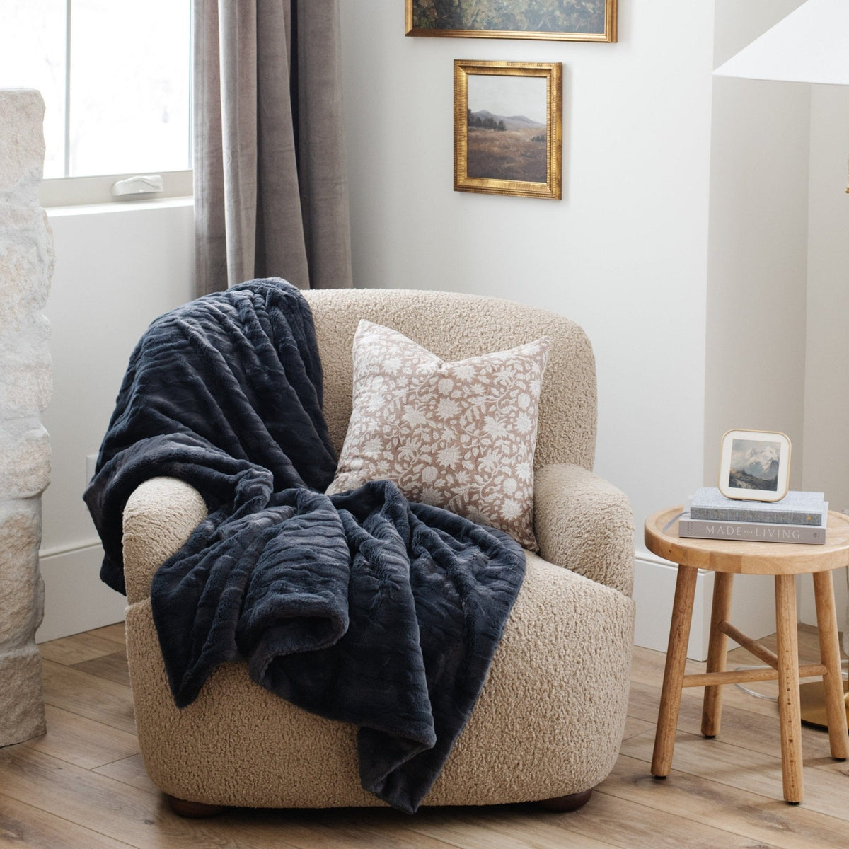 Patterned Faux Fur Throw Blankets by Saranoni, product image 17