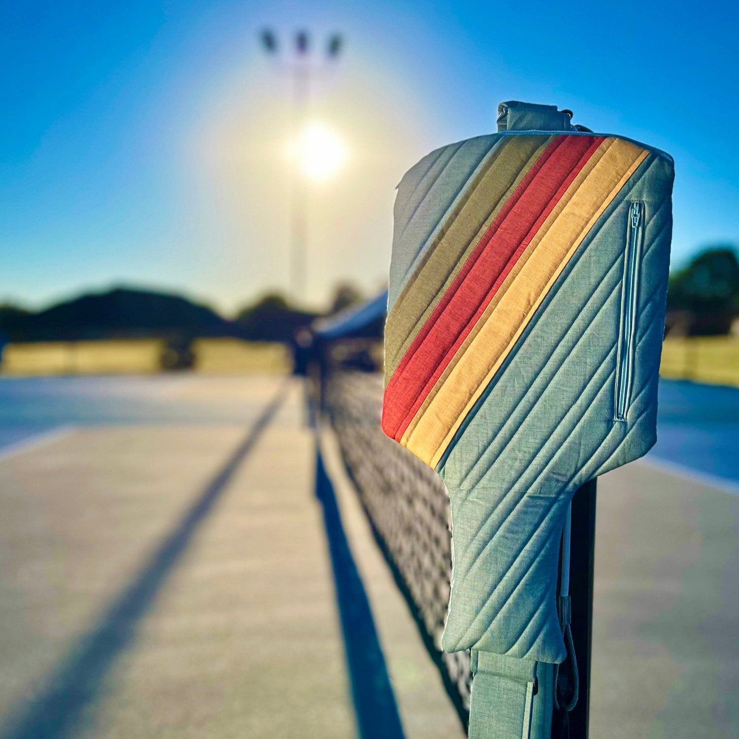 Pickleball Paddle Bag Pattern with Strap - Printed Paper Version
