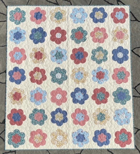 Pocket Full of Posies Quilt - Paper Print Version Mailed