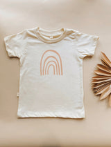 Rainbow Clay Organic Cotton Short Sleeve Toddler T-Shirt by Tenth & Pine, product image 2