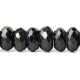 13mm Rainbow Obsidian Beads Faceted 13mm Rondelles