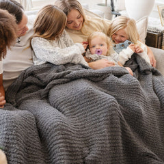 Ribbed Bamboni® XL Blankets by Saranoni, product image 14