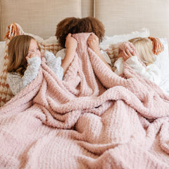 Ribbed Bamboni® XL Blankets by Saranoni, product image 3