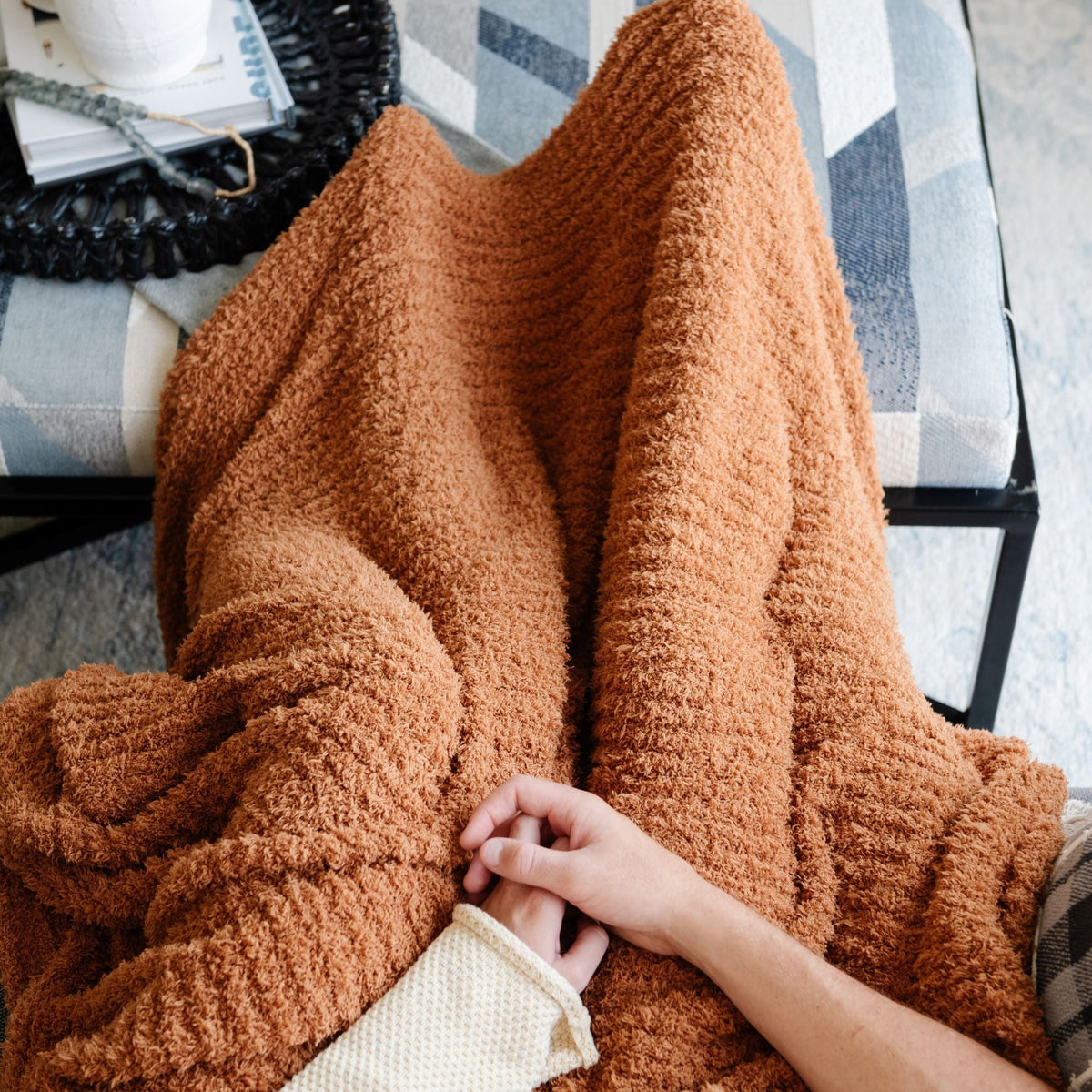 Ribbed Bamboni® XL Blankets by Saranoni, product image 12