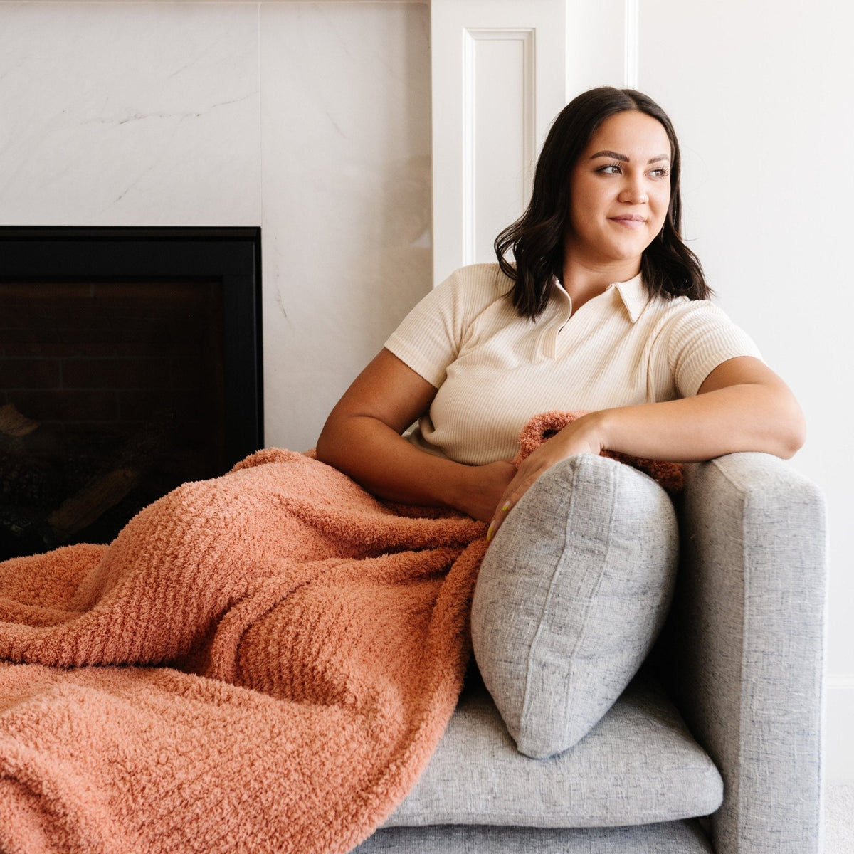 Ribbed Bamboni® XL Blankets by Saranoni, product image 18