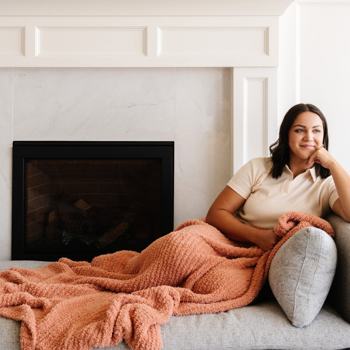 Ribbed Bamboni® XL Blankets by Saranoni, product image 19