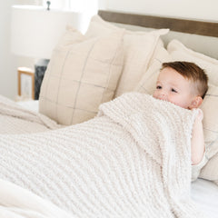 Ribbed Bamboni® XL Blankets by Saranoni, product image 7