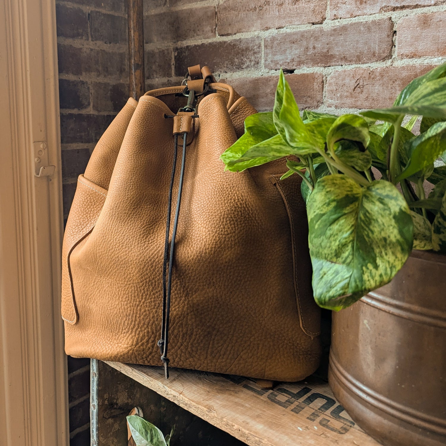 Traveler Drawstring Backpack - USA Made