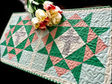 Rugged Cross Table Runner Pattern - Paper Print Version