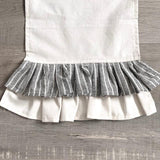 RUNNER ONLY: CHARCOAL/CREAM STRIPES RUNNER