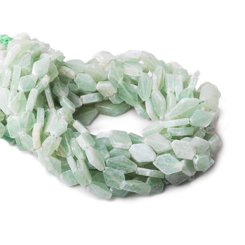 Sea Green Aventurine Beads Plain Kite