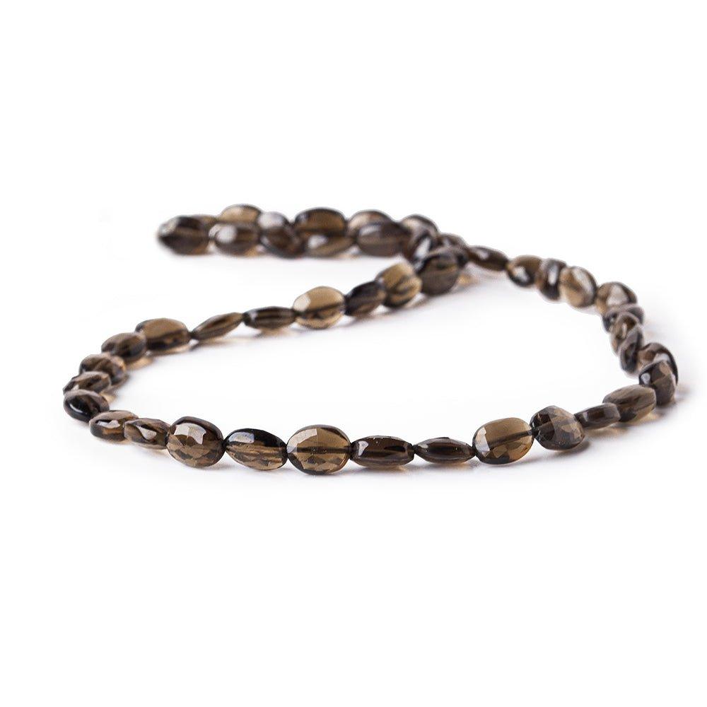Smoky Quartz Faceted 6-8mm Ovals