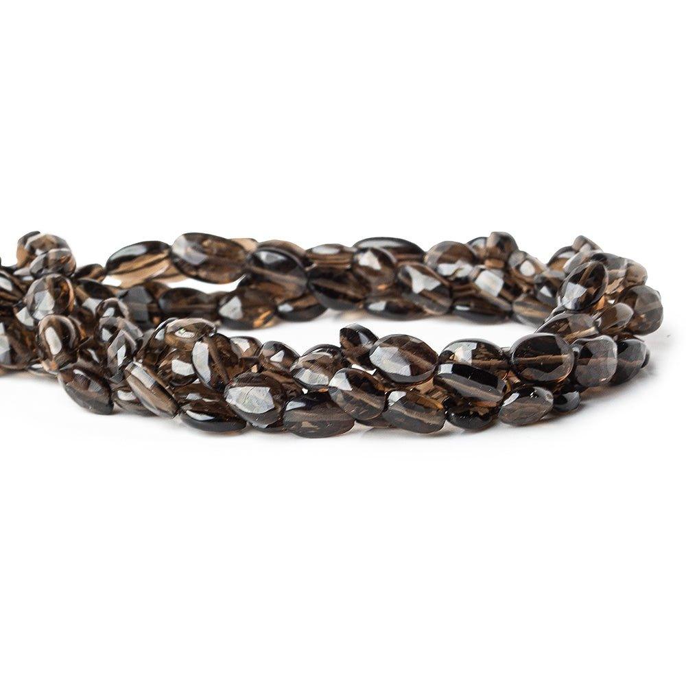 Smoky Quartz Faceted 6-8mm Ovals