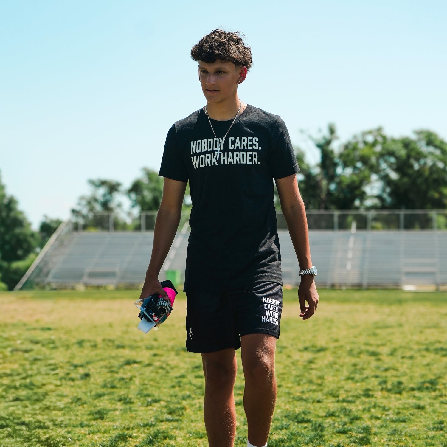 Nobody Cares. Work Harder. Shorts