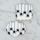 Spinning Spiders Pattern Cookie Stencil