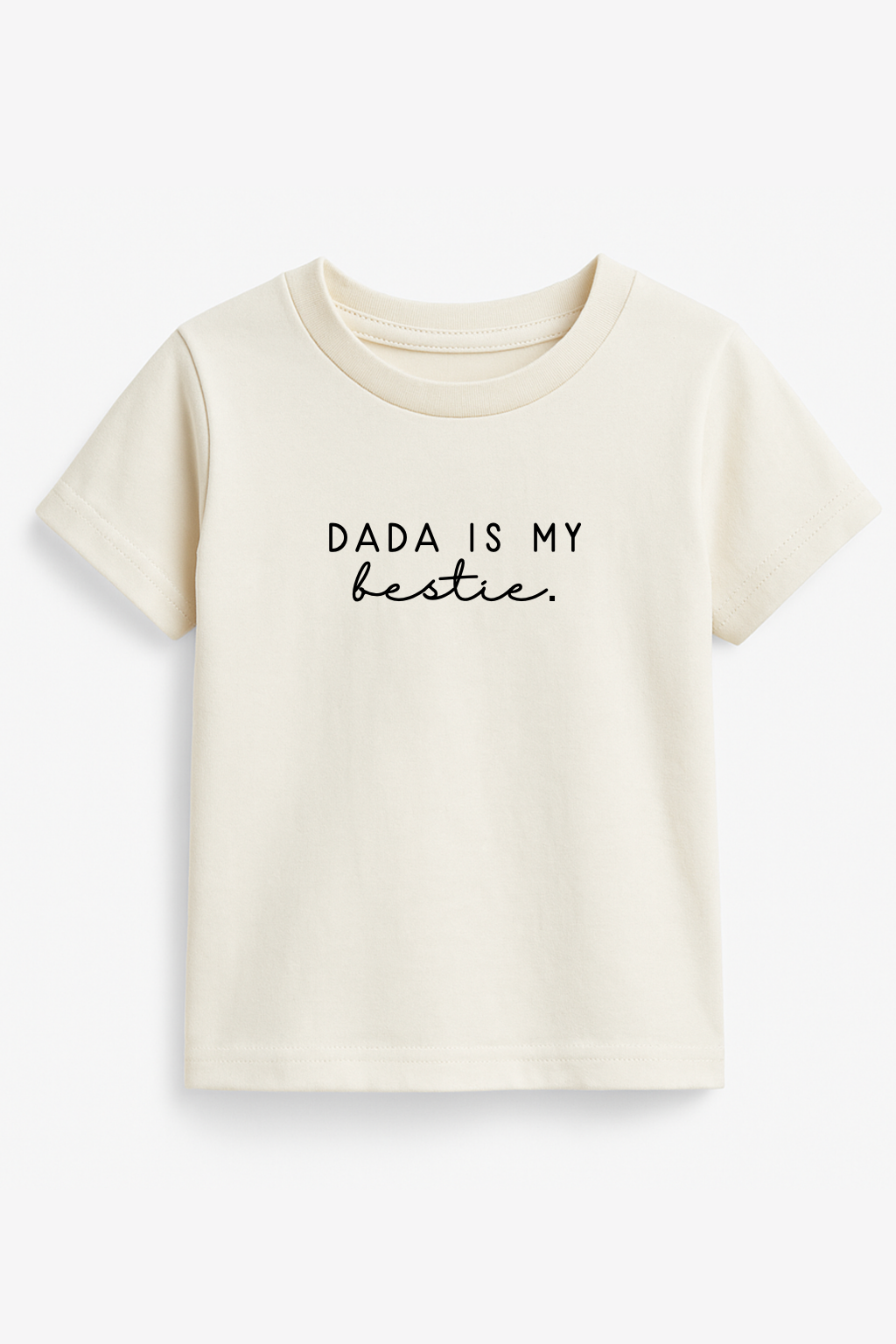 Dada is My Bestie Organic Kids T-shirt by Tenth & Pine