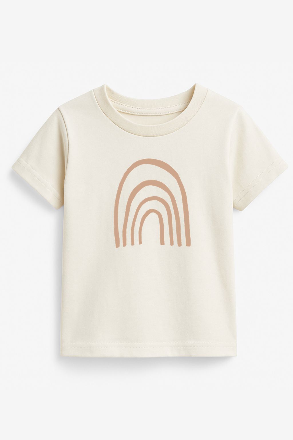 Rainbow Clay Organic Cotton Short Sleeve Toddler T-Shirt by Tenth & Pine