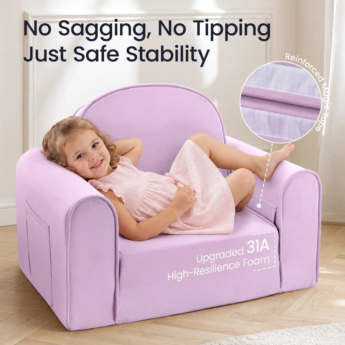 Tiny Land® GentleSnug Kids Sofa Chair by Tiny Land INC, product image 17