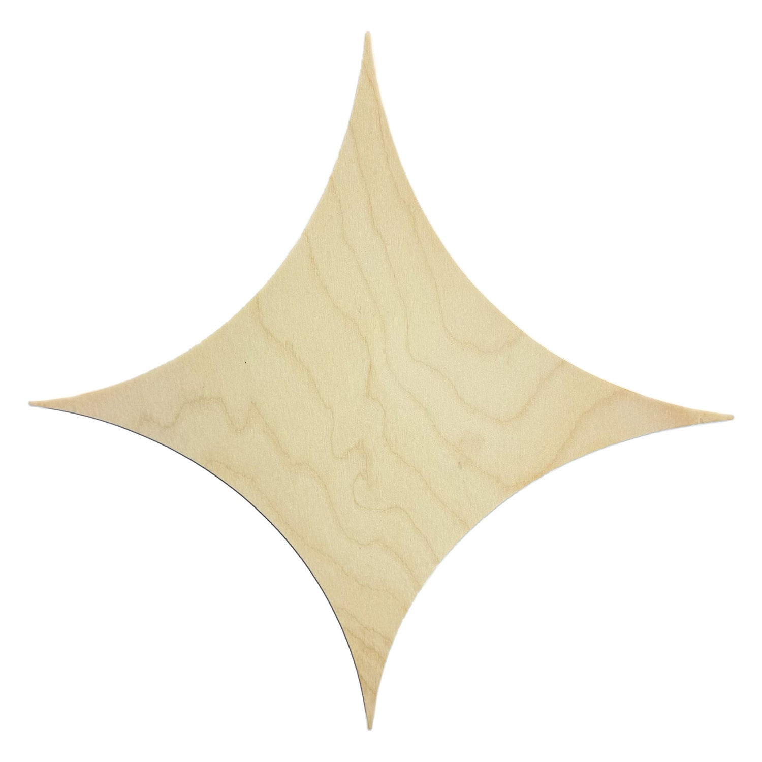 Trekell Retro Star Panel - Wooden Painting Canvas