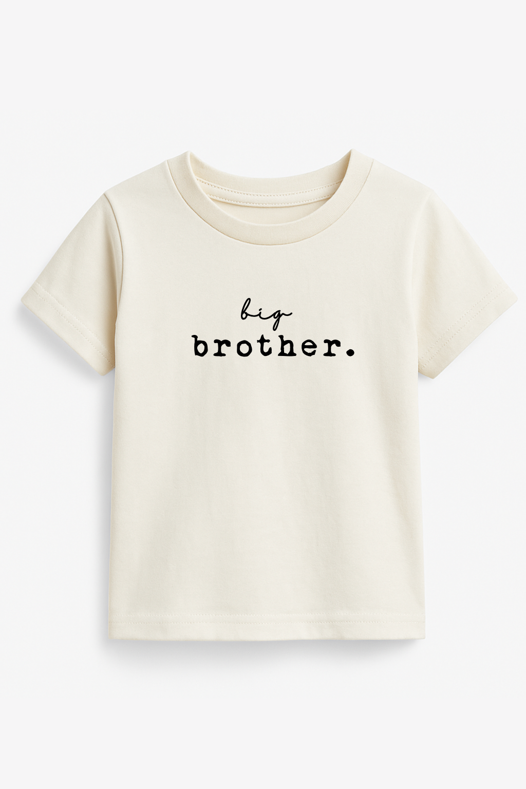 Big Brother Organic Cotton Short Sleeve Toddler T-Shirt by Tenth & Pine