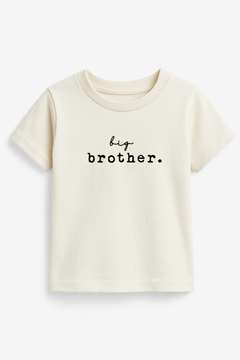 Big Brother Organic Cotton Short Sleeve Toddler T-Shirt by Tenth & Pine
