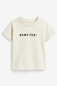 Game Day Organic Kids T-shirt by Tenth & Pine