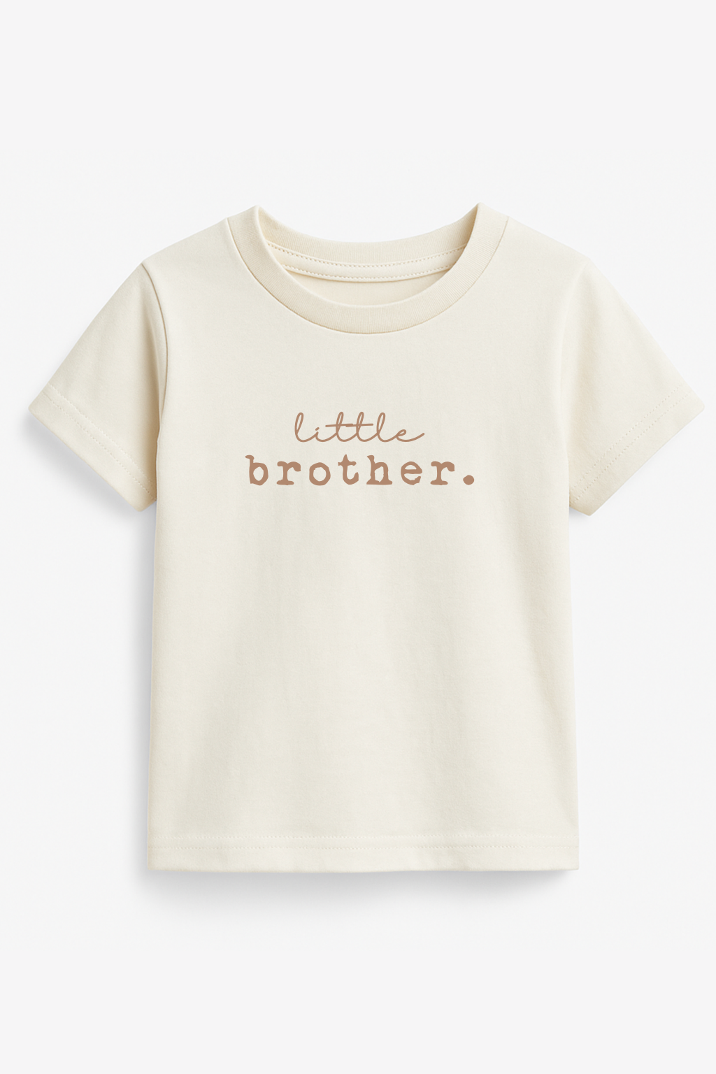 Little Brother Clay Organic Cotton Short Sleeve Toddler T-Shirt by Tenth & Pine