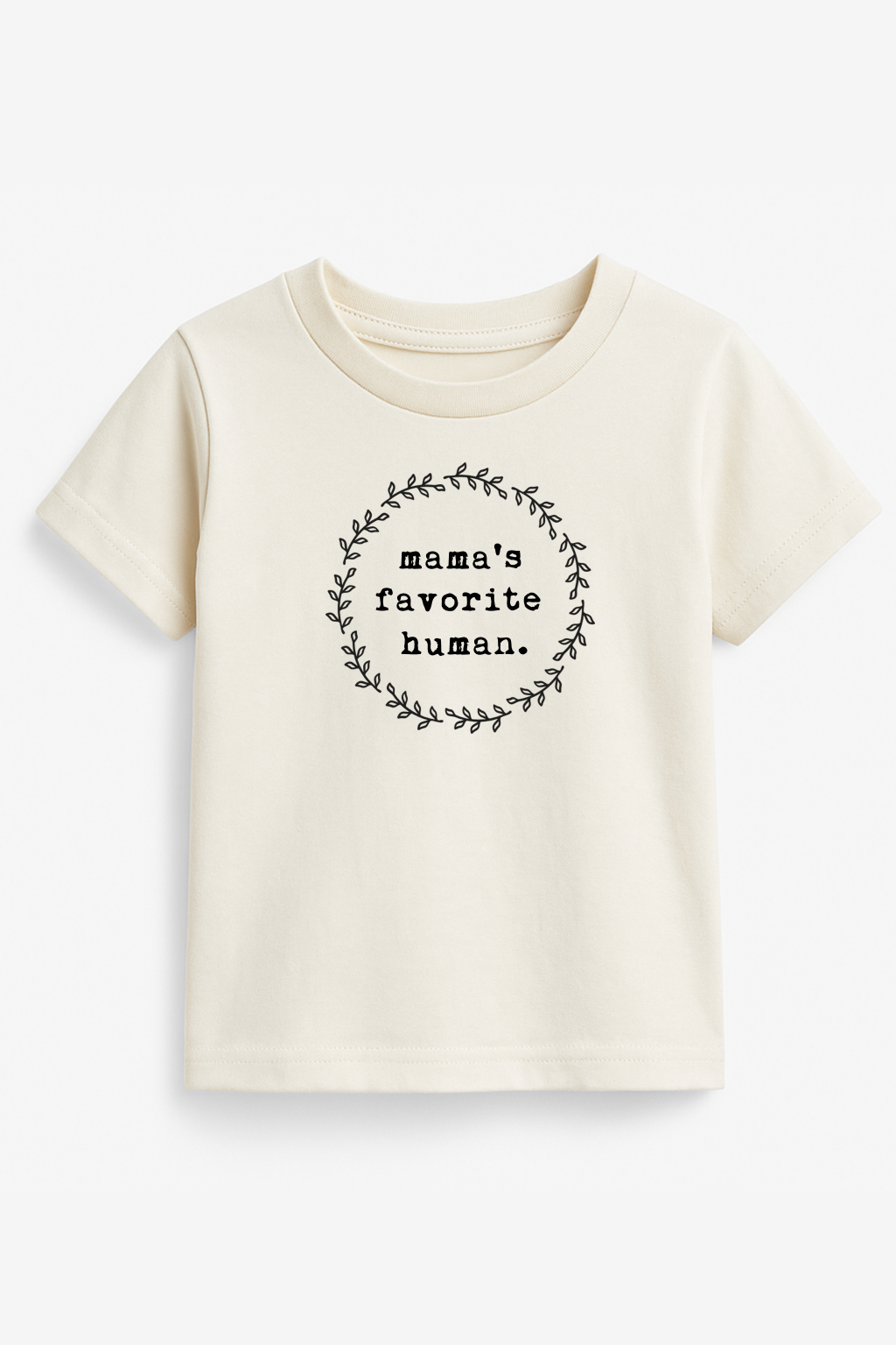 Mamas Favorite Human Organic Kids T-shirt by Tenth & Pine