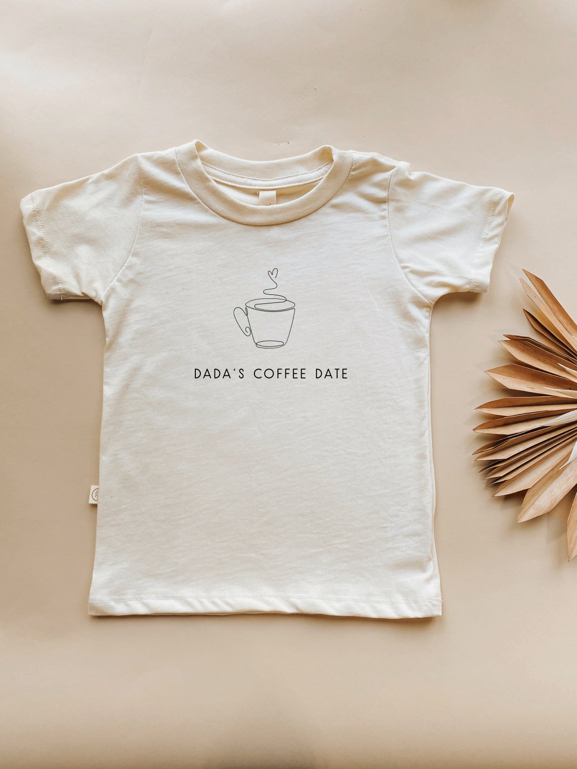 Dadas Coffee Date Organic Kids T-shirt by Tenth & Pine, product image 3